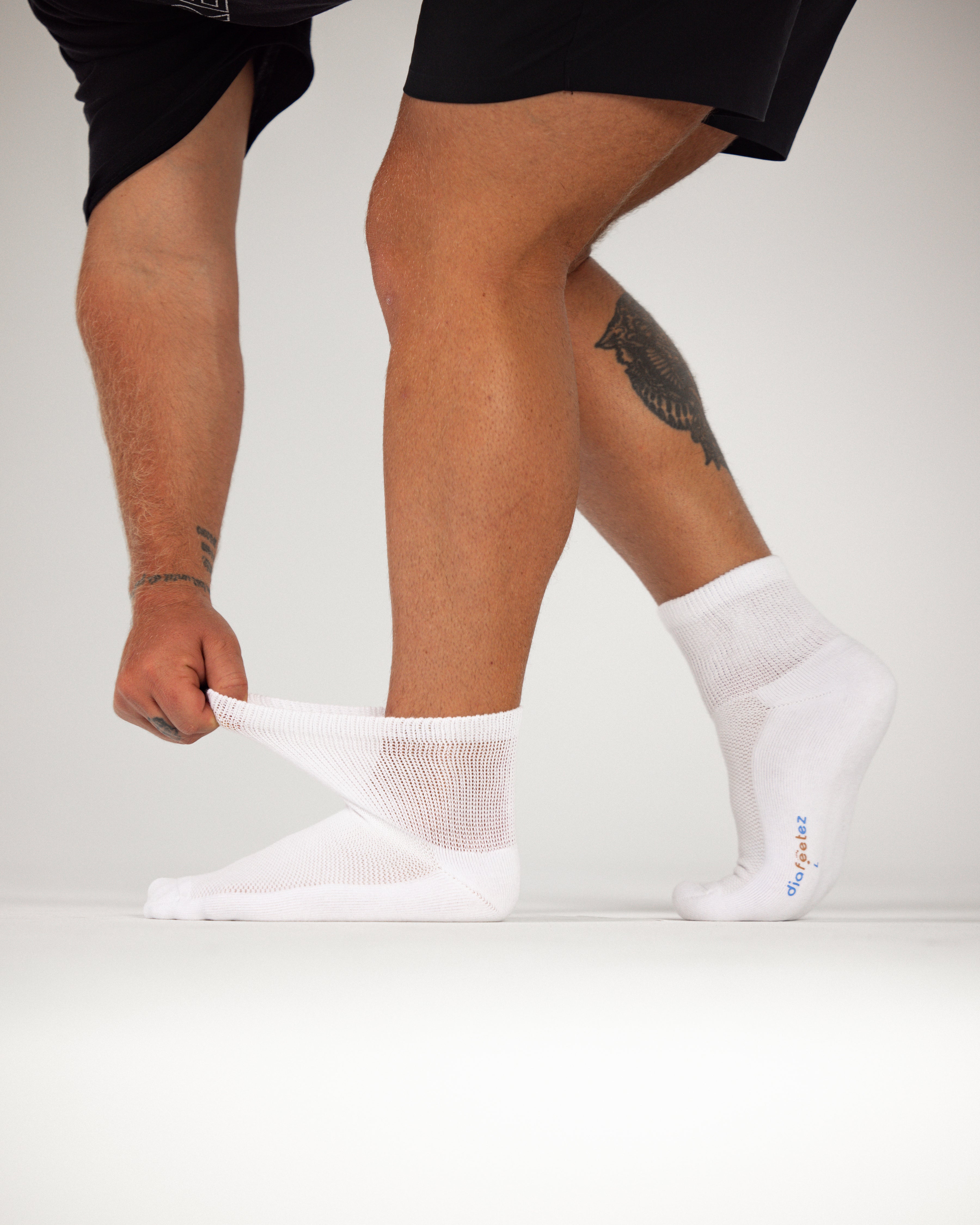 Comfysock Extra Stretch - 1/4 Crew Length