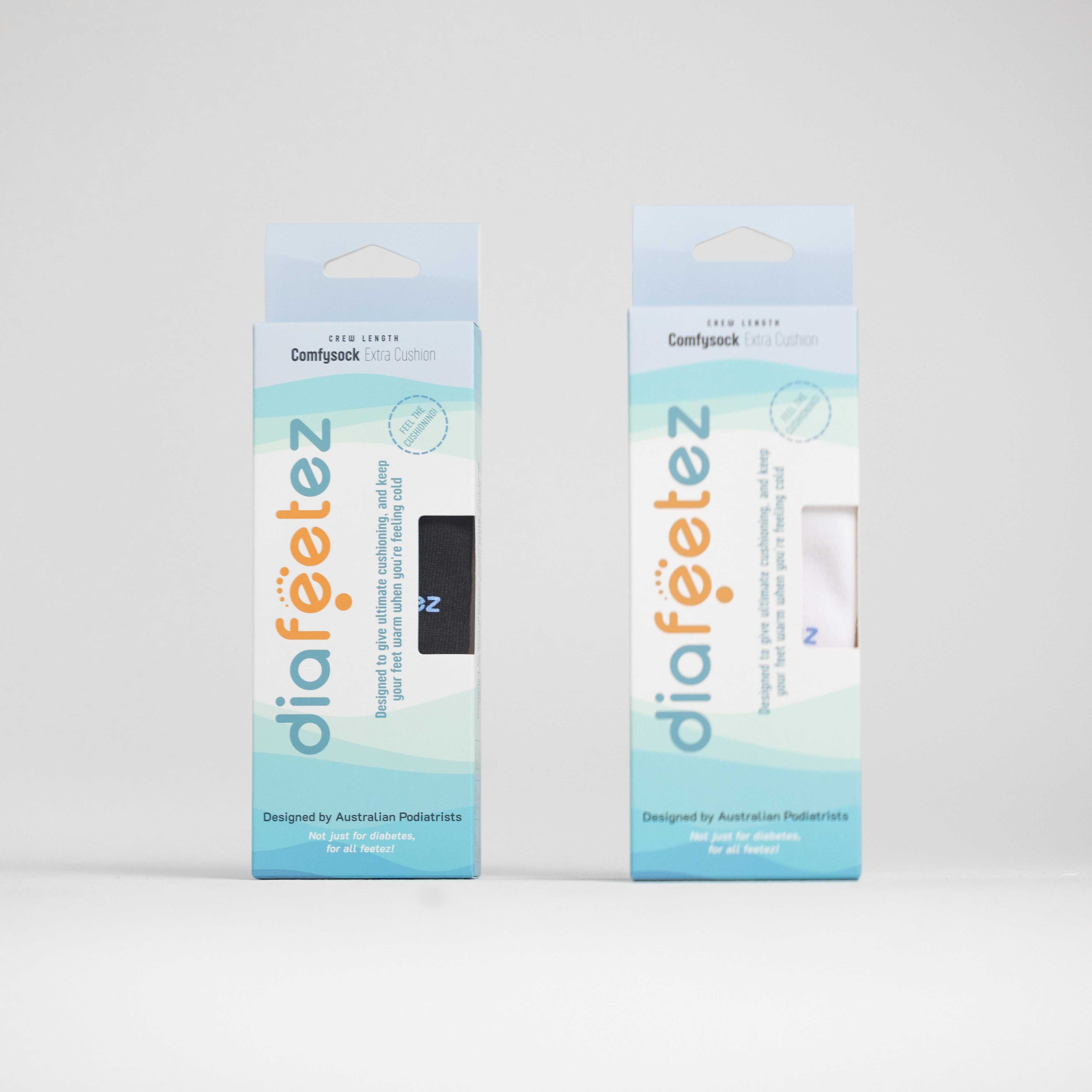 Shop Cushioned Socks in AUS | Cotton Cushion Foot Sock | Diafeetez